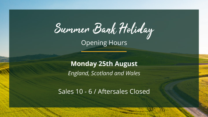 summer 2025 bank holiday hours