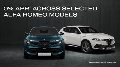 Experience Alfa Romeo with 0% APR on Selected Models*