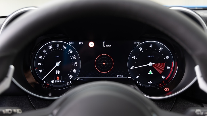 Alfa Romeo Giulia dashboard