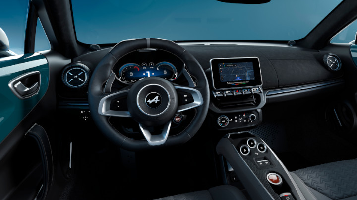 Cabin of an Alpine A110