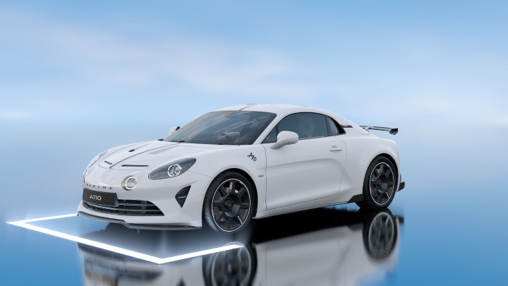 Alpine A110 R70 Blanc