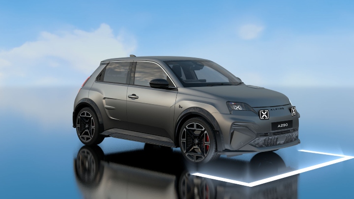 Alpine A290 GT Performance Grey