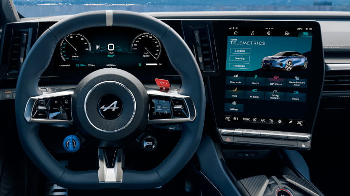 Alpine A390 GTS Interior