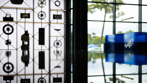 Parts Displayed In Alpine Service Centre