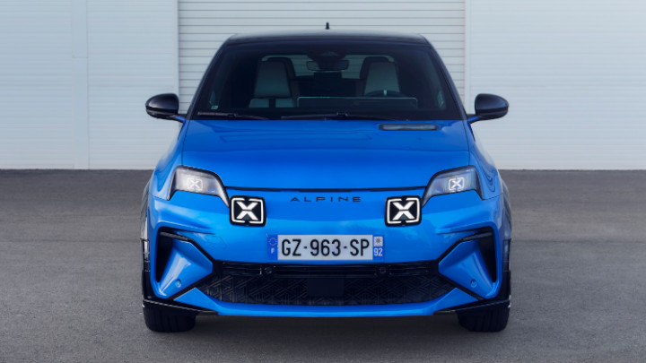 Alpine A290 GTS Front Blue