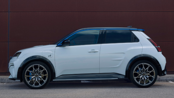 Alpine A290 GTS Side in White