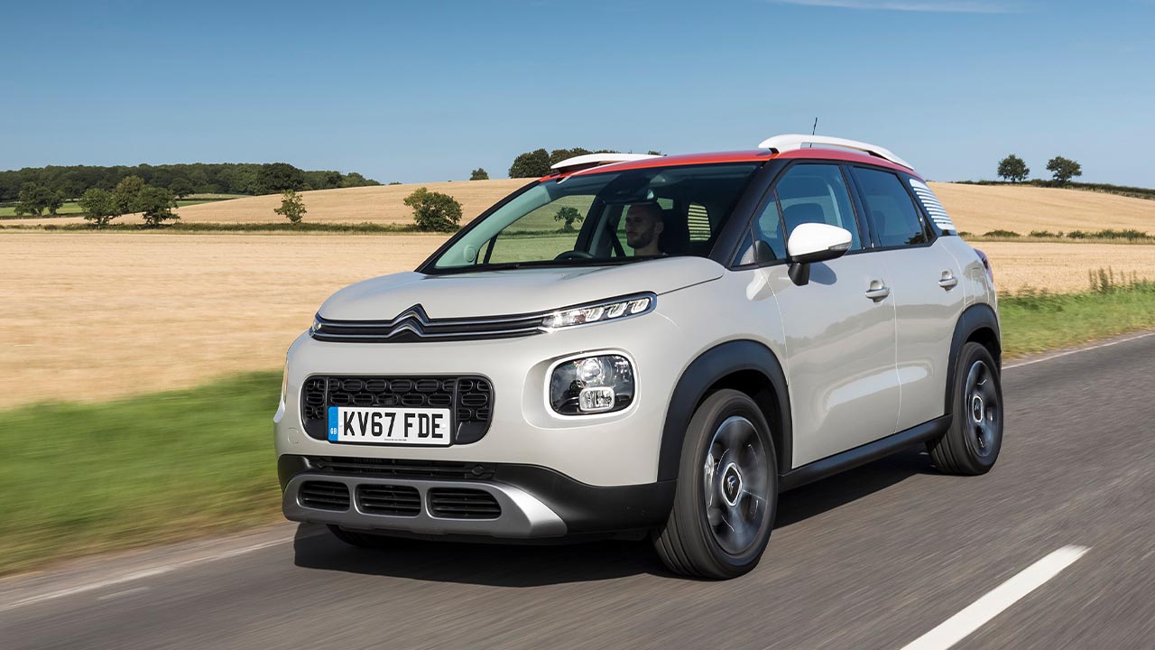 citroen c3 aircross, front, driving