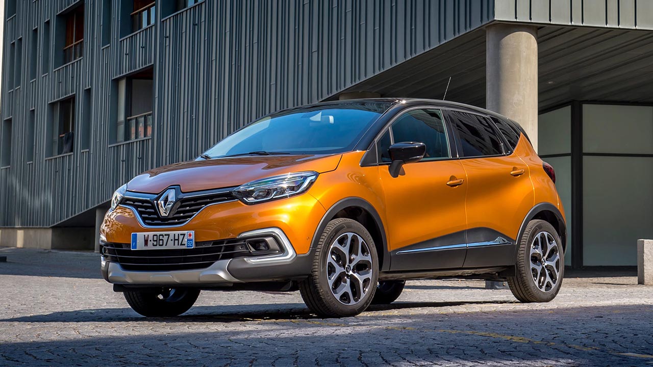 renault captur, front, parked