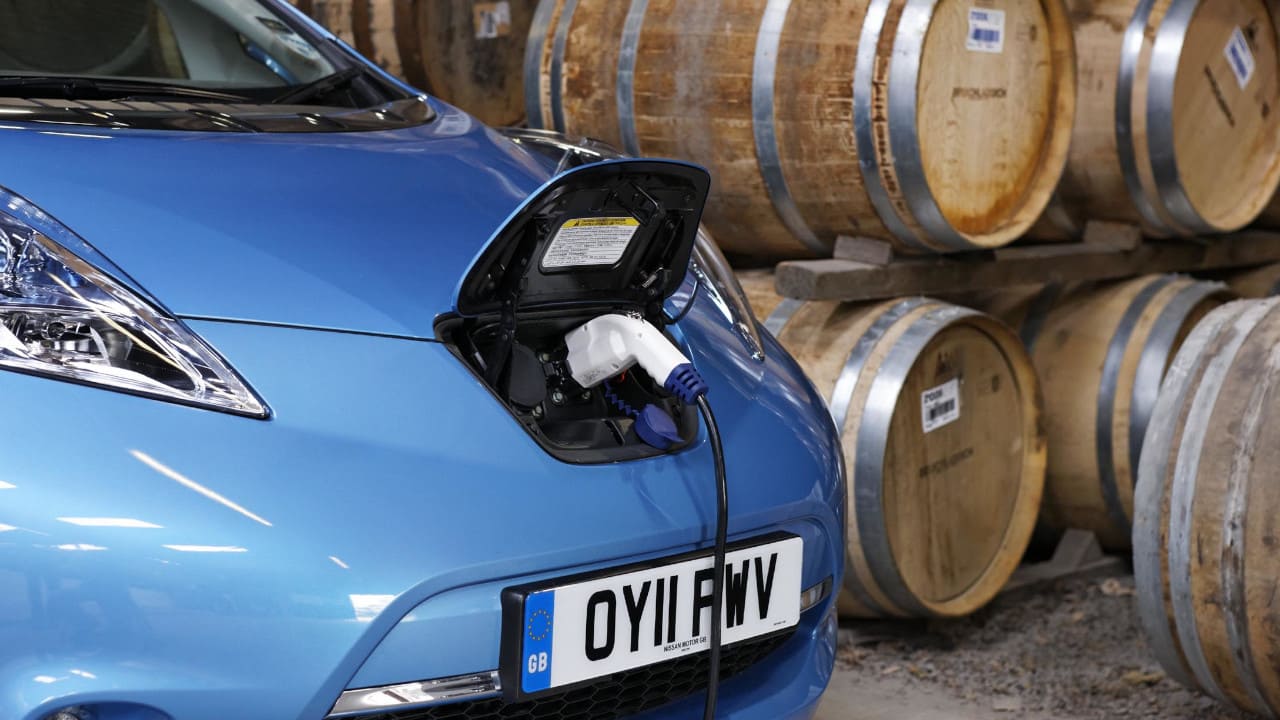 Nissan Leaf Charging