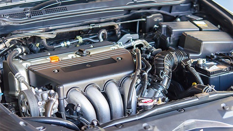 Car engine bay