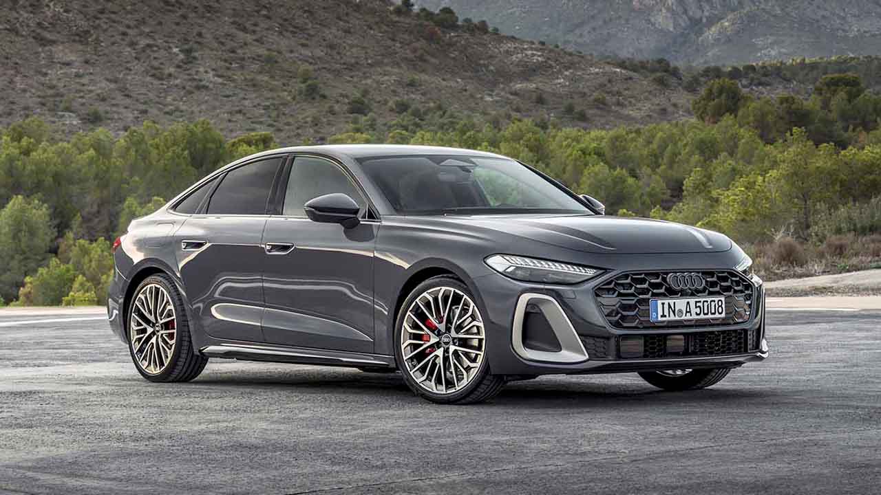 Grey Audi A5 Exterior Static