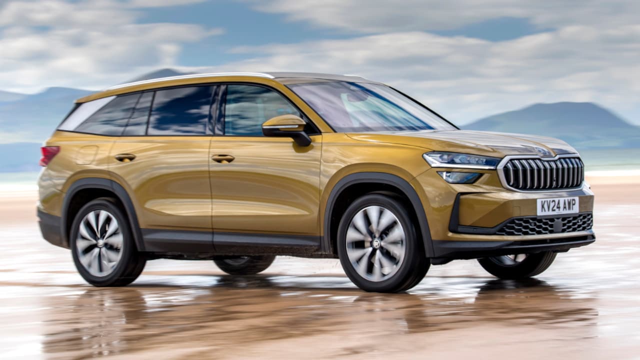 Skoda Kodiaq Side Profile Angle