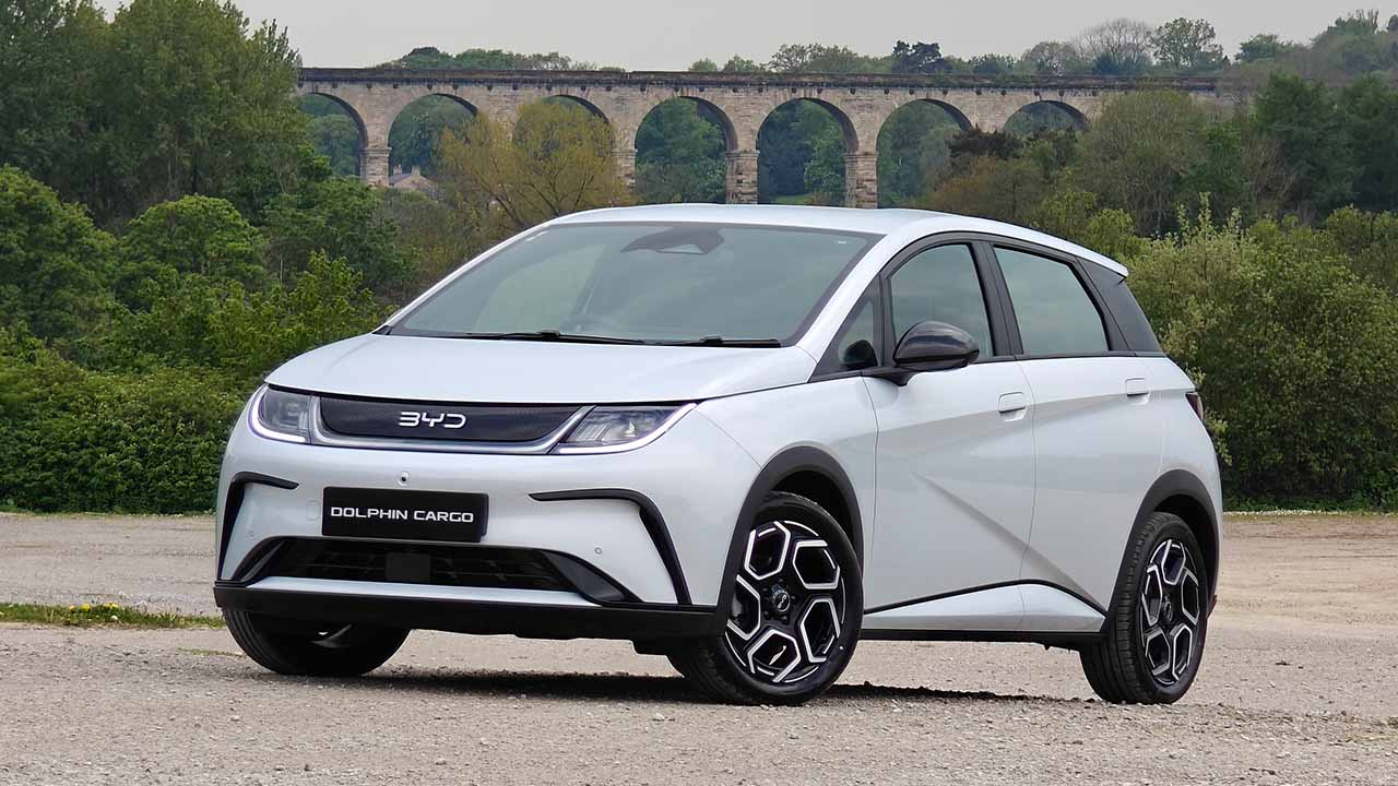 BYD Dolphin Cargo grey static