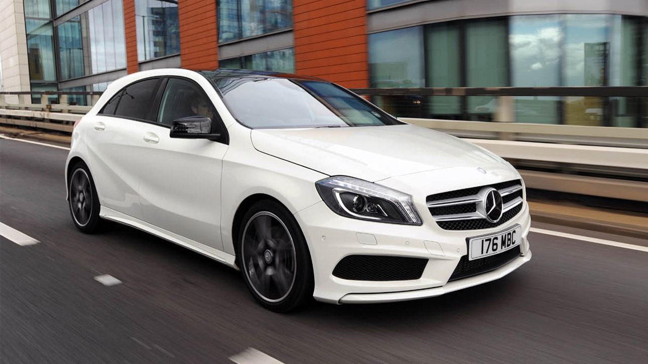 Mercedes-Benz A-Class, driving shot