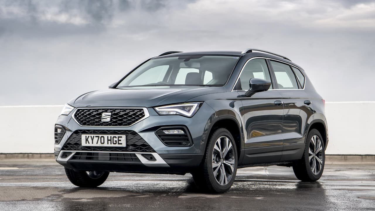 Grey SEAT Ateca  Exterior Front Static