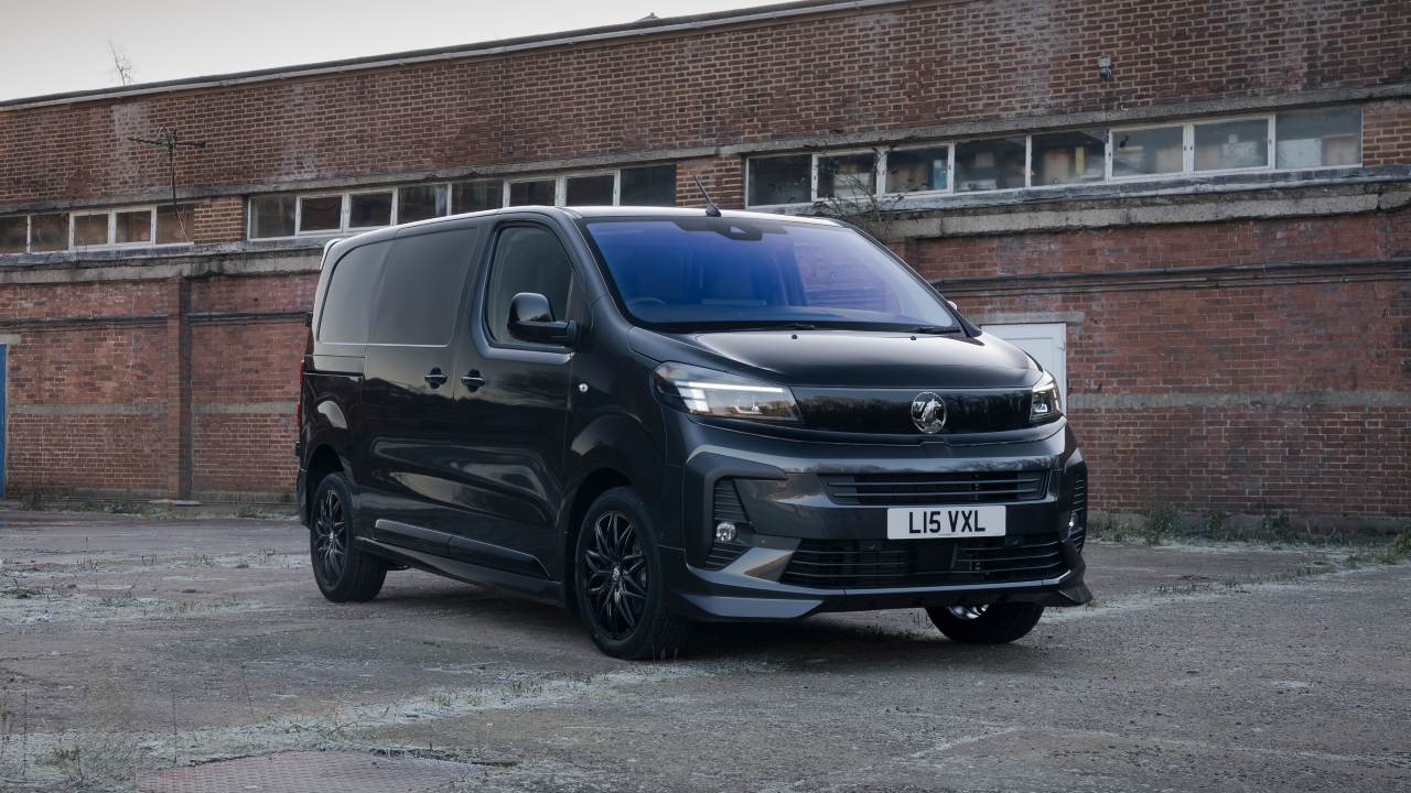 Black Vauxhall Vivario static