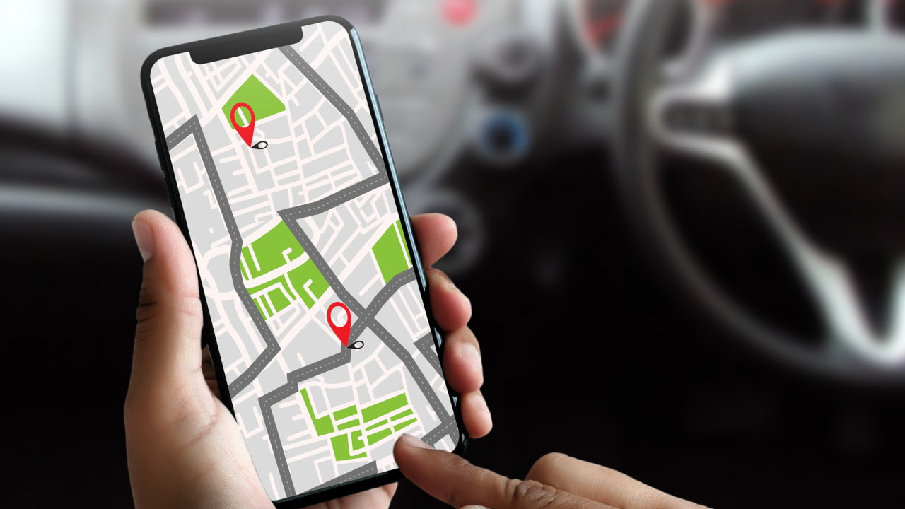 Sat Nav App On Phone