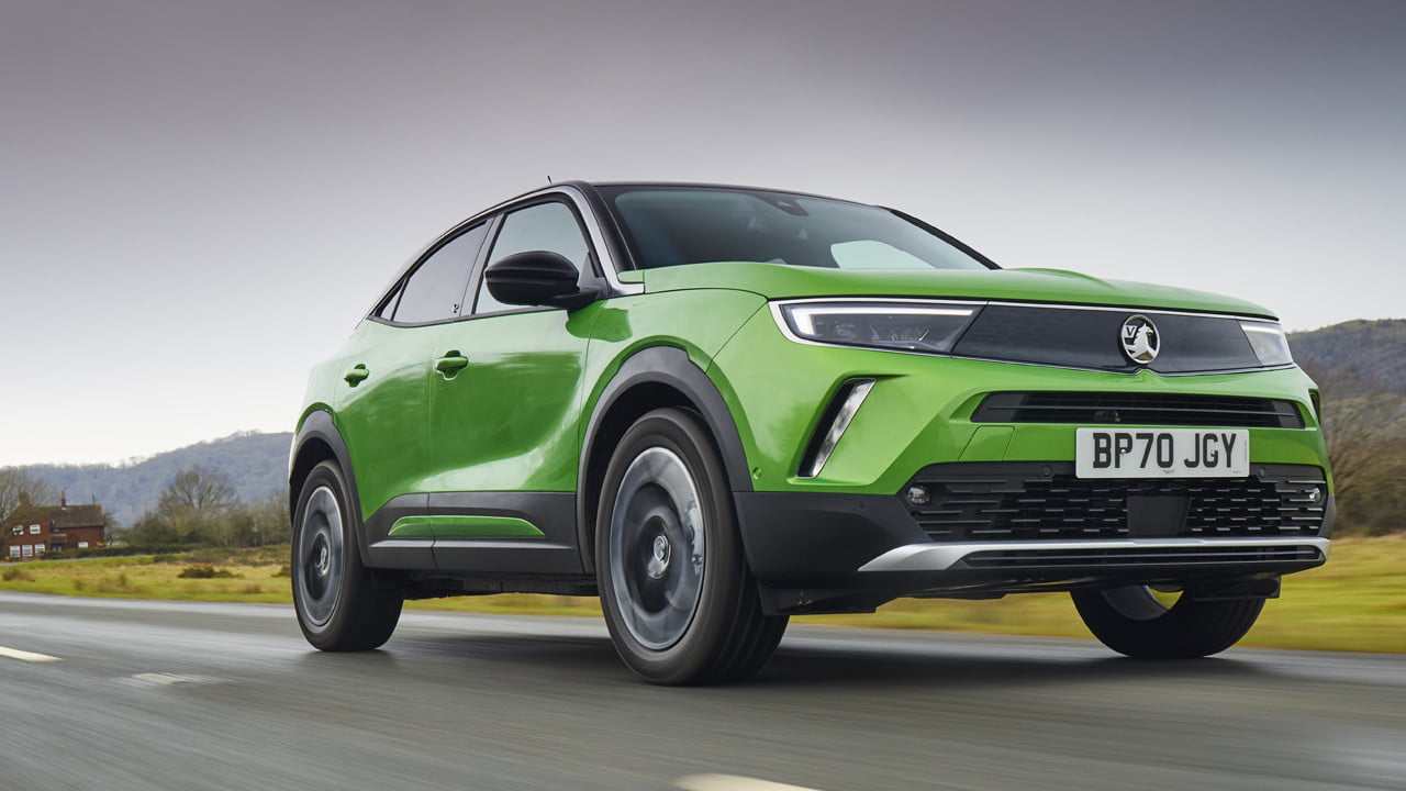 Green Vauxhall Mokka Exterior Front Driving