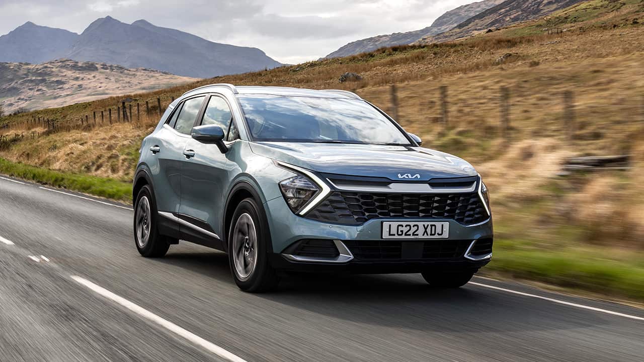 Kia Sportage Front Action