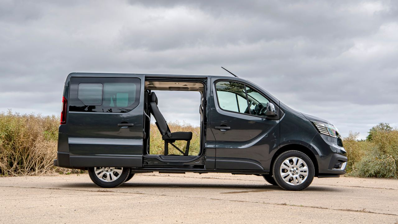 Renault Traffic with doors open