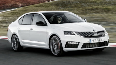 Skoda Octavia Race Track