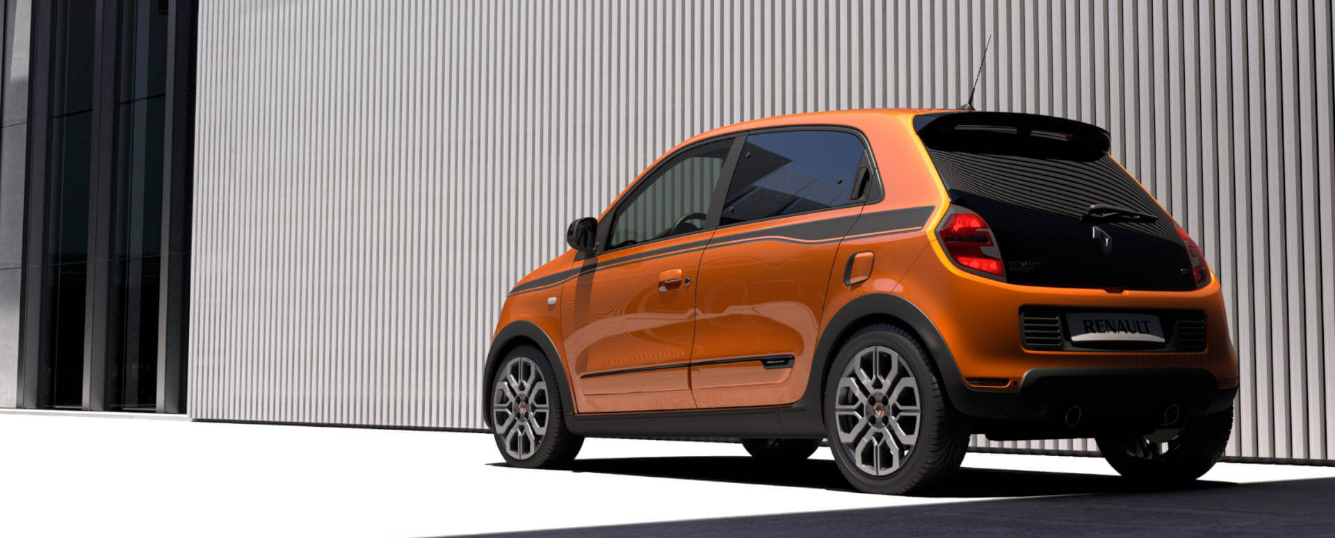 Renault Twingo, Rear