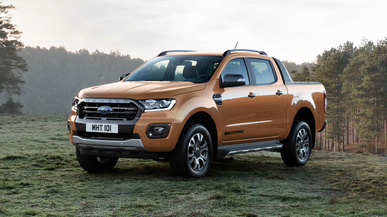 orange ford ranger