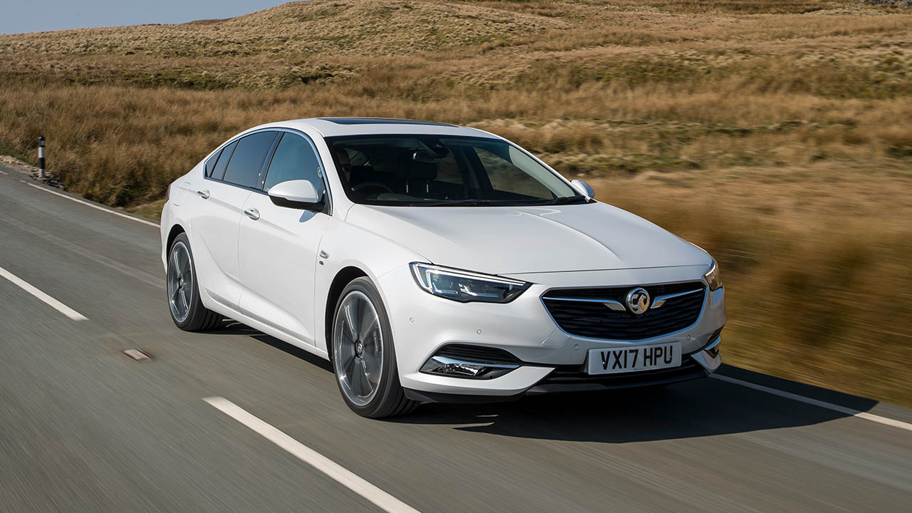 white vauxhall insignia