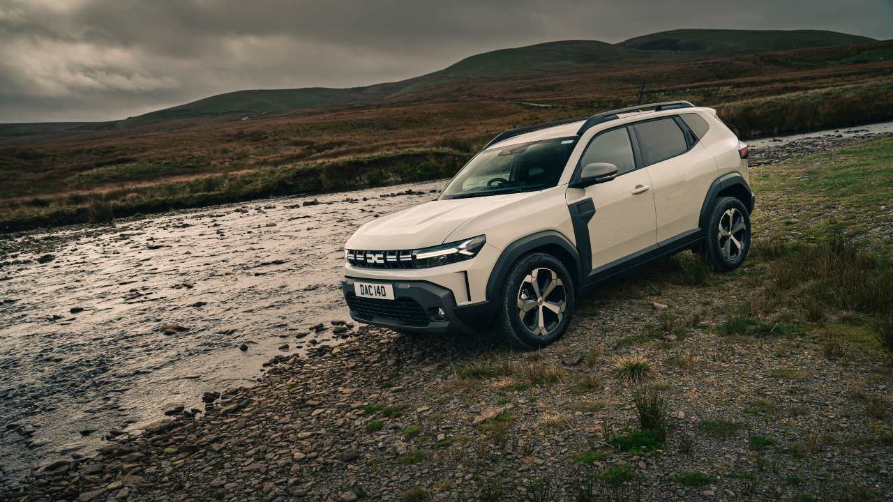 Dacia Duster static near River