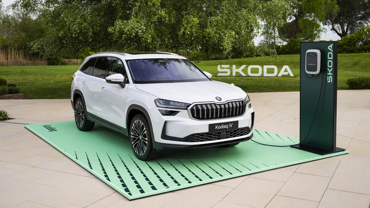 Skoda Kodiaq charging