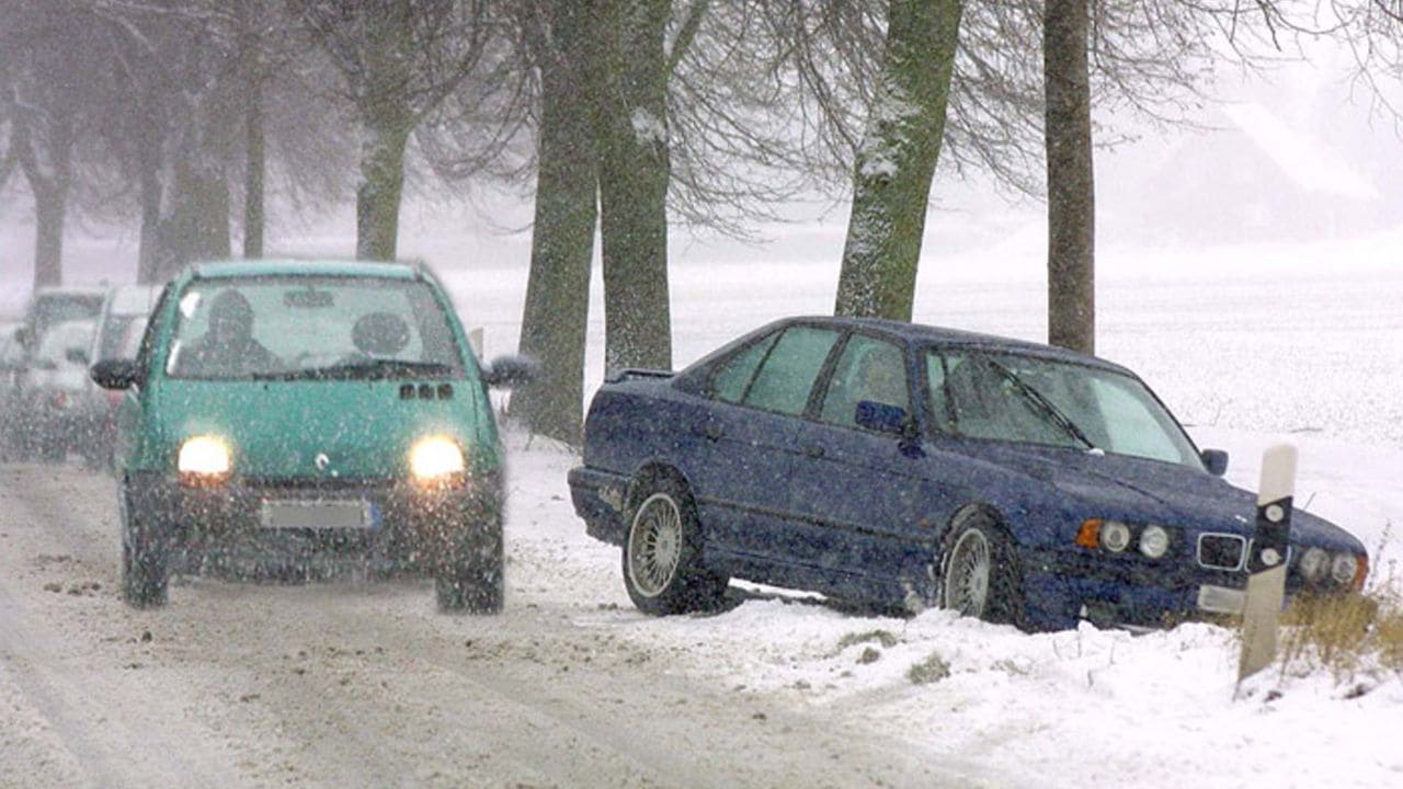 Accident whilst driving in snow