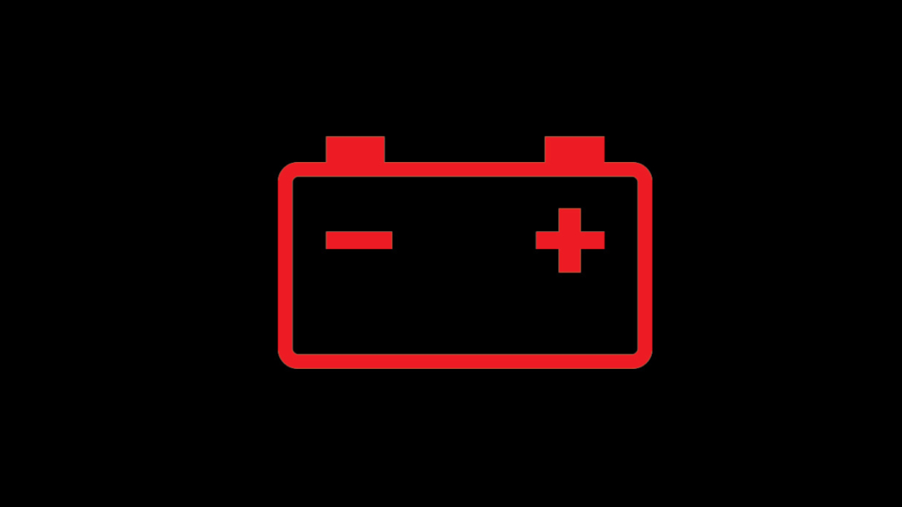 Battery System Warning Symbol
