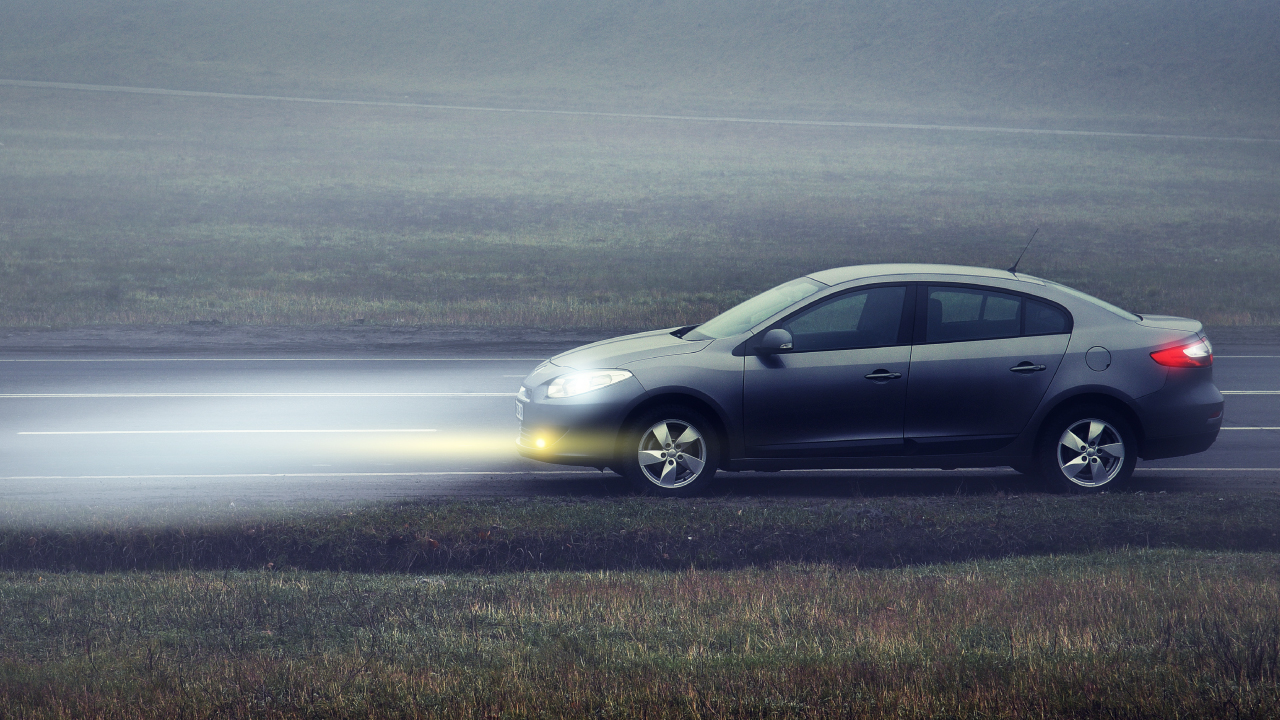 Car in the Fog