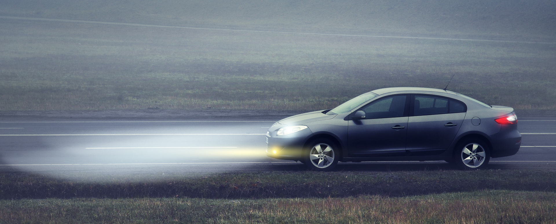 Car in the Fog