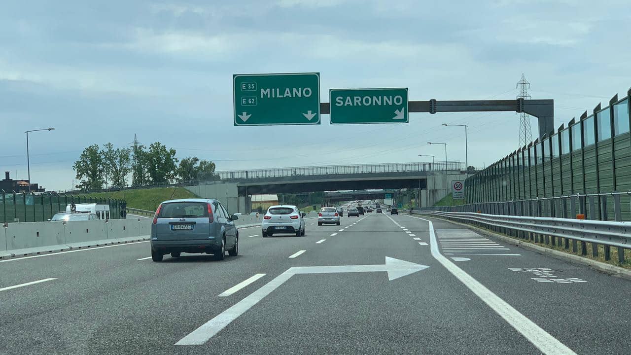 Motorway In Italy