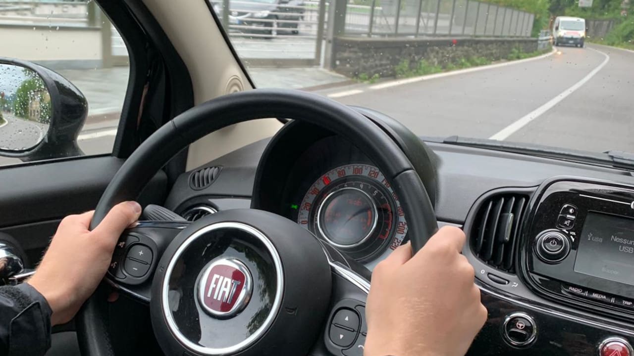 Driving A Fiat 500