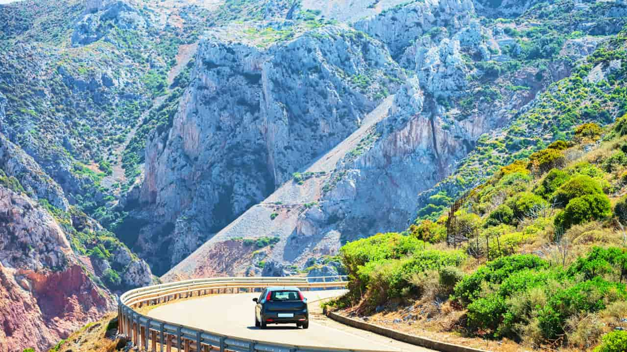 Mountain Roads In Italy