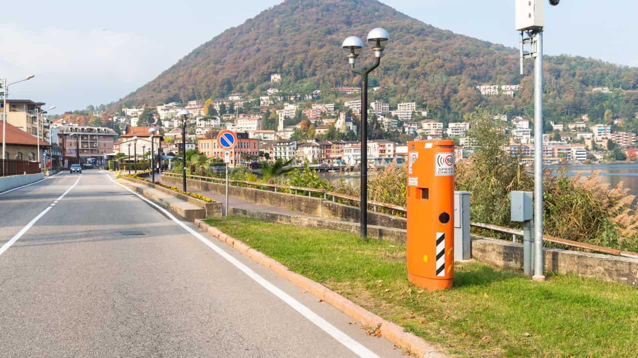 Speed Camera In Italy