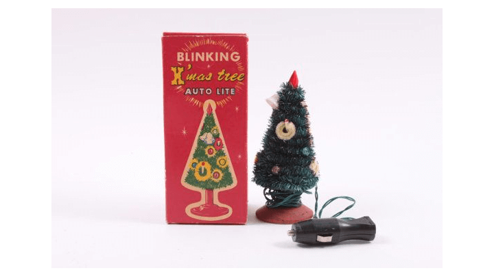 Car Dashboard Christmas Tree