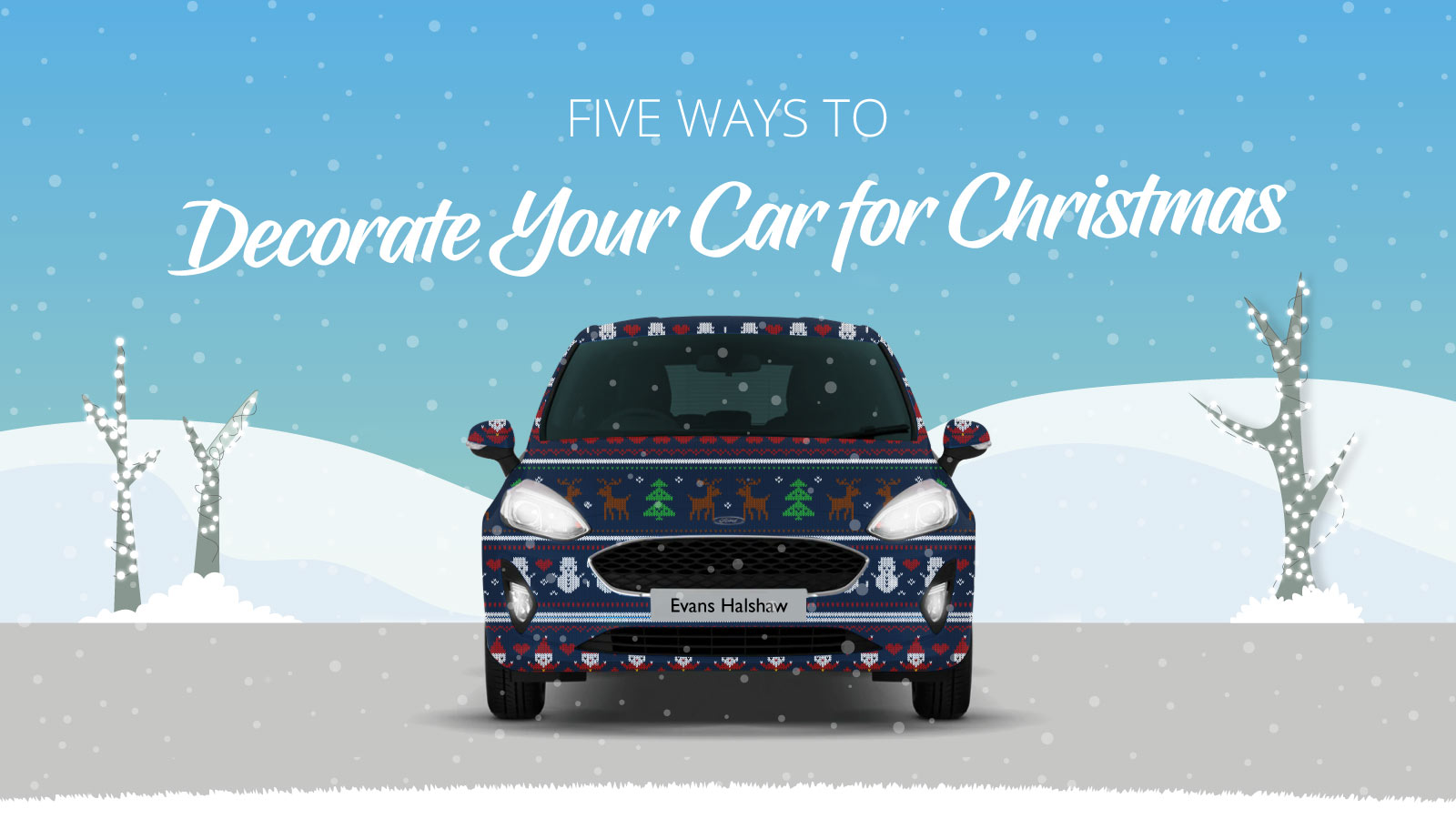 Ways to Decorate Your Car for Christmas