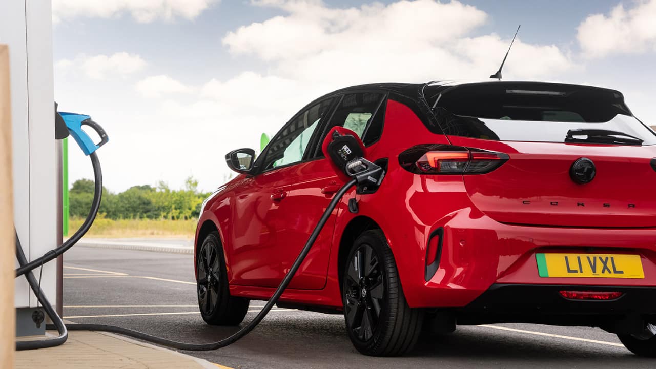 Vauxhall Corsa Electric Charging