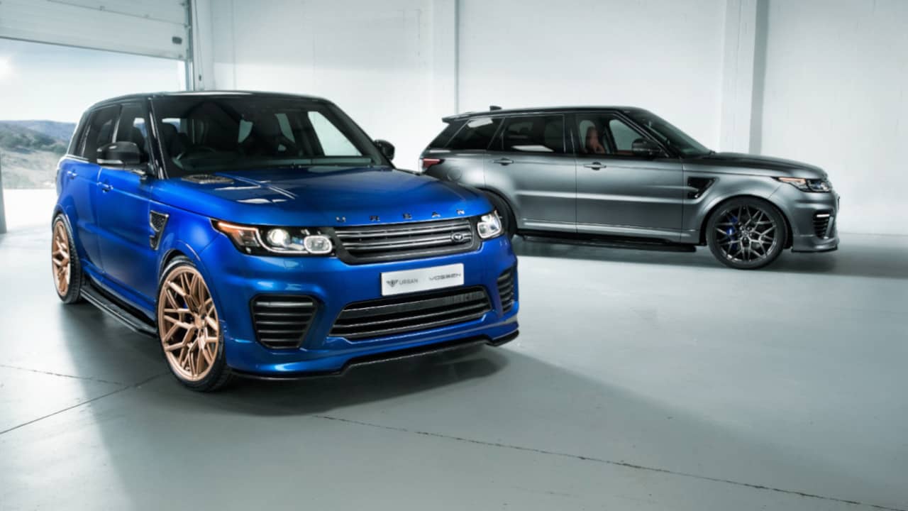 Modified Range Rovers