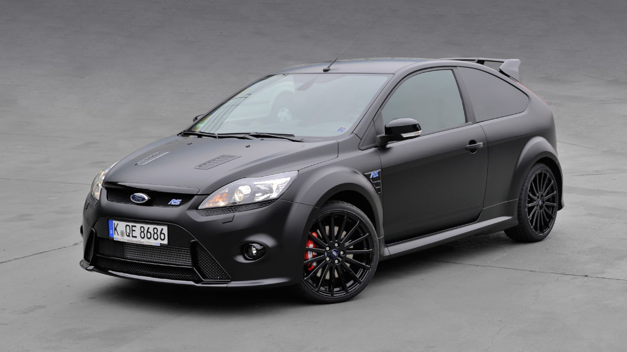 Black Ford Focus RS 500 Exterior