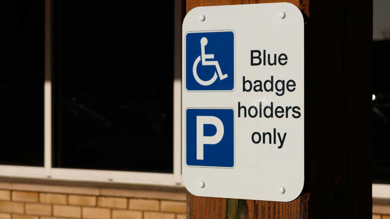 Blue Badge Sign