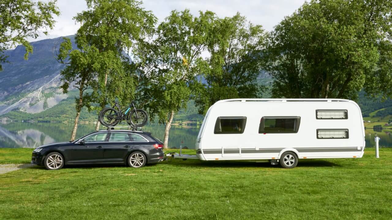 Towing a Caravan