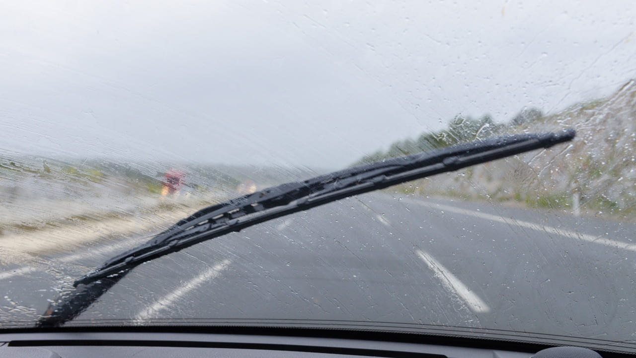 Windscreen Wipers In Rain