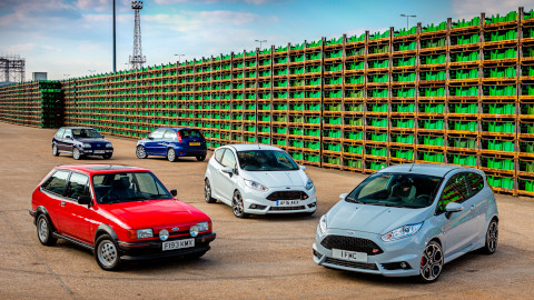 Ford Fiesta Historic Model Line Up