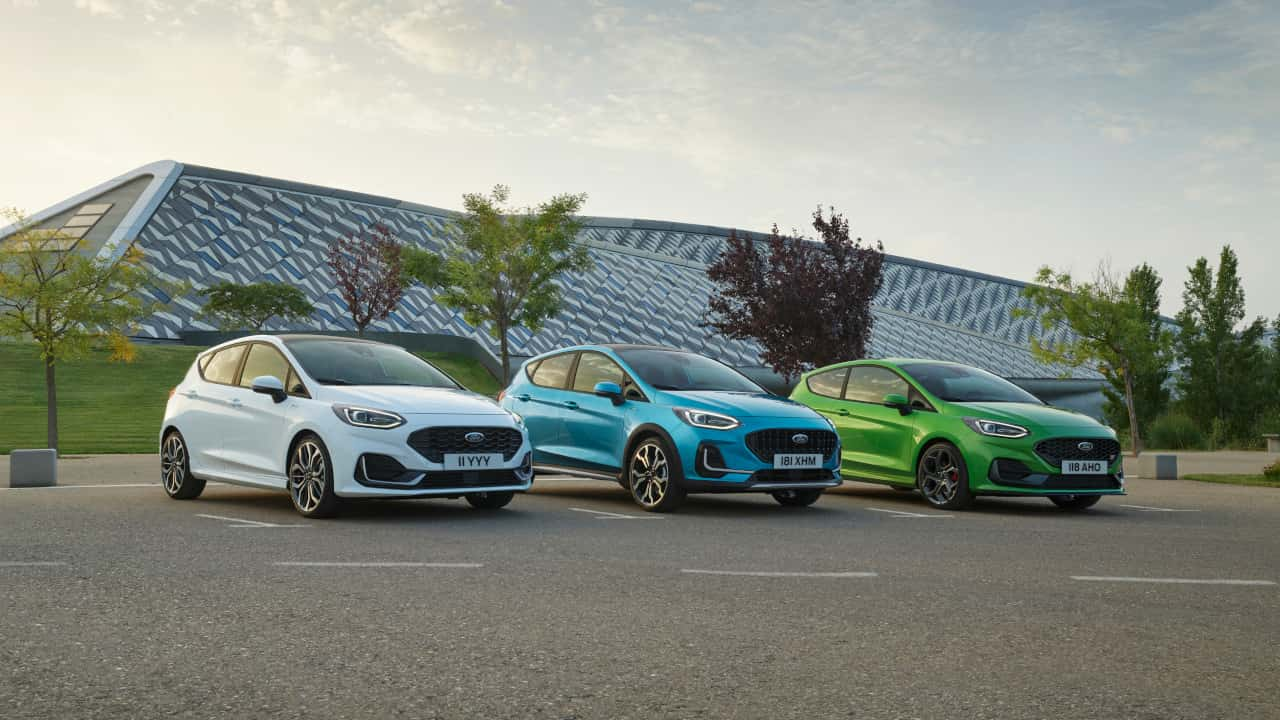 Trio of Ford Fiesta Mk7 Models