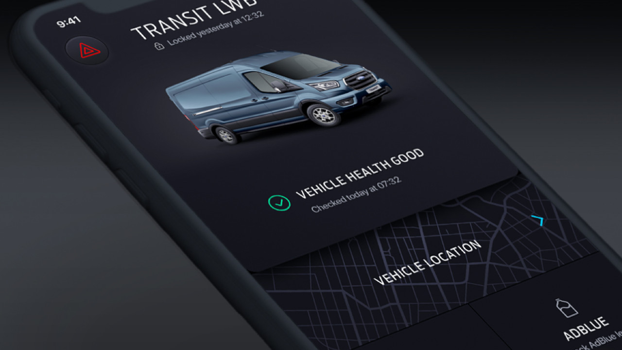 Ford Transit Tracker App