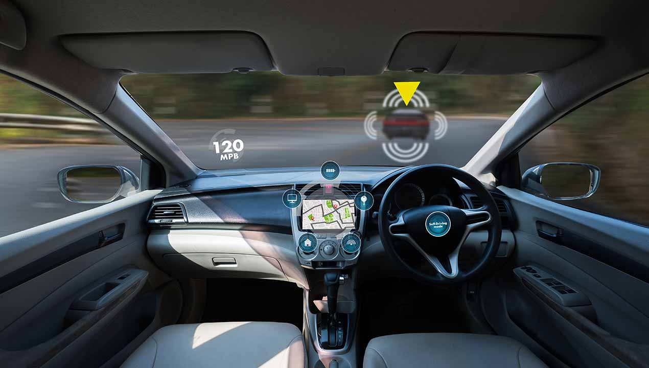 Self-Driving Car Interior
